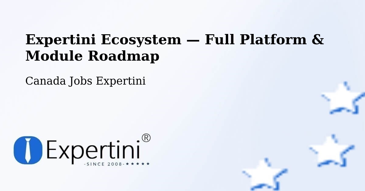 Expertini Ecosystem — Full Platform & Module Roadmap – Wawa