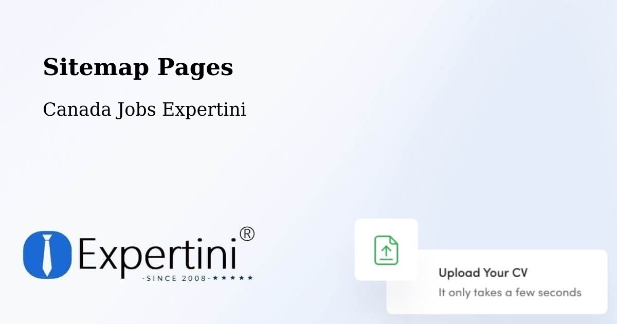 Sitemap Pages - Canada Jobs Expertini